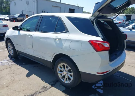 2020 Chevrolet Equinox Fwd Ls из США, поврежденный, VIN 3GNAXHEV1LS667537